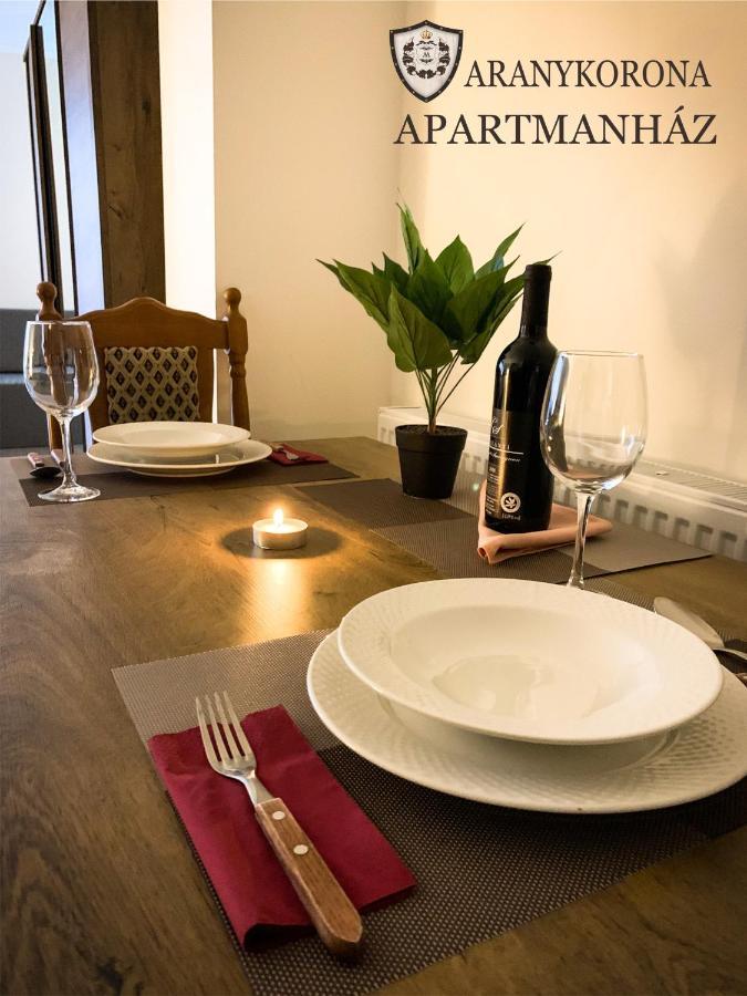 Aranykorona Apartmanhaz 미슈콜츠 외부 사진